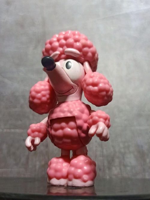 Cartoon Character Bluey Friend Coco Pink Poodle