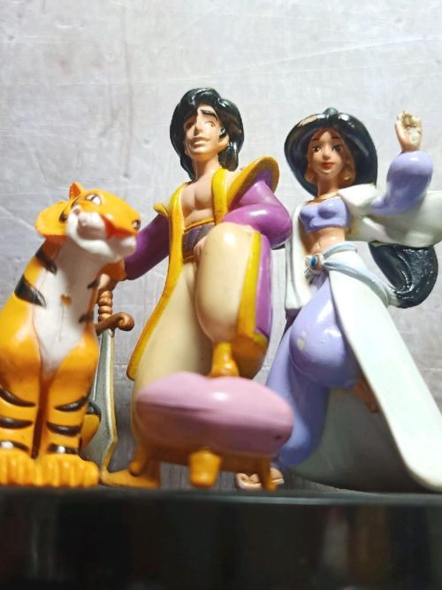 Disney Aladdin Prince Ali Princess Jasmine and Rajah Set
