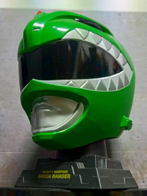 Mighty Morphin Power Rangers Green Ranger Helmet Tommy