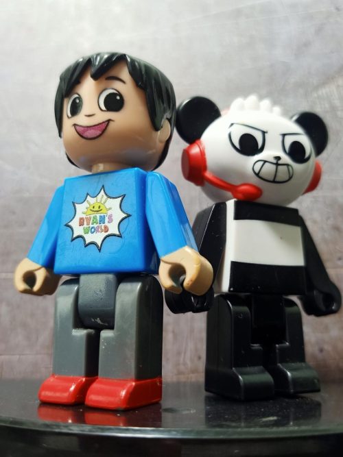 Ryan's World Mini Figure Ryan and Combo Panda Set