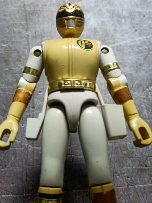 Diecast Popy Super Sentai Kiba Ranger White Ranger Tommy Japan