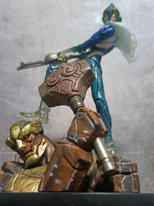 Tokusatsu Akumaizer Choujin Bashhan Diorama SIC