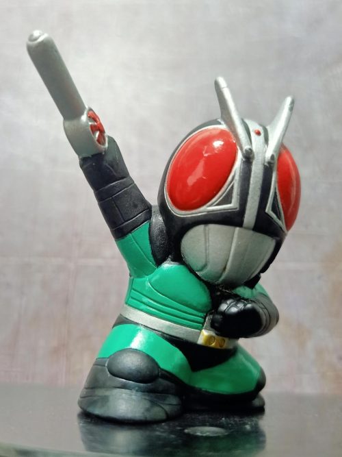 Fingerdoll Kamen Rider Black RX Chibi Finishing Pose