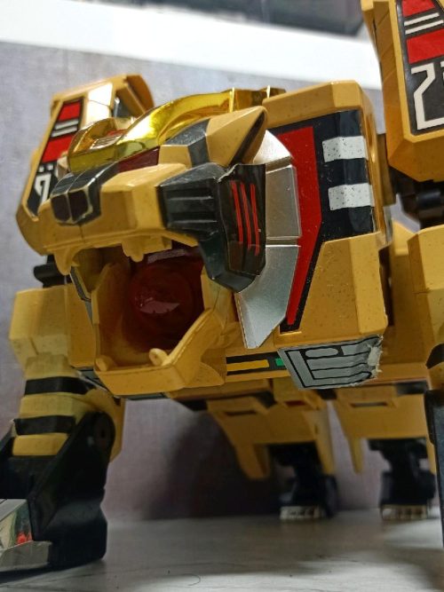 DX Vintage White Tigerzord Megazord Japan Version