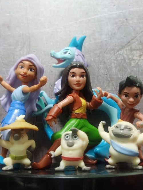Action Figure Disney Raya Character Set