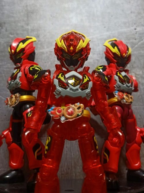Action Figure Armor Hero Star Ray Ferno Set