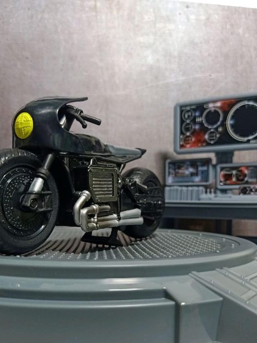 Diorama DC Comics Batman Batcycle Set