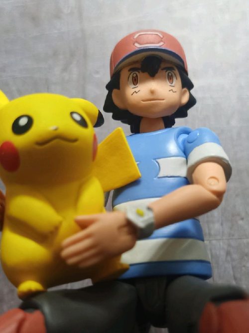 Pokemon Character Ash and Pikachu Set