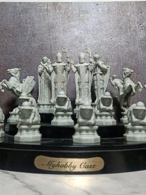Chess Piece Character Harry Potter Movie Scene Set